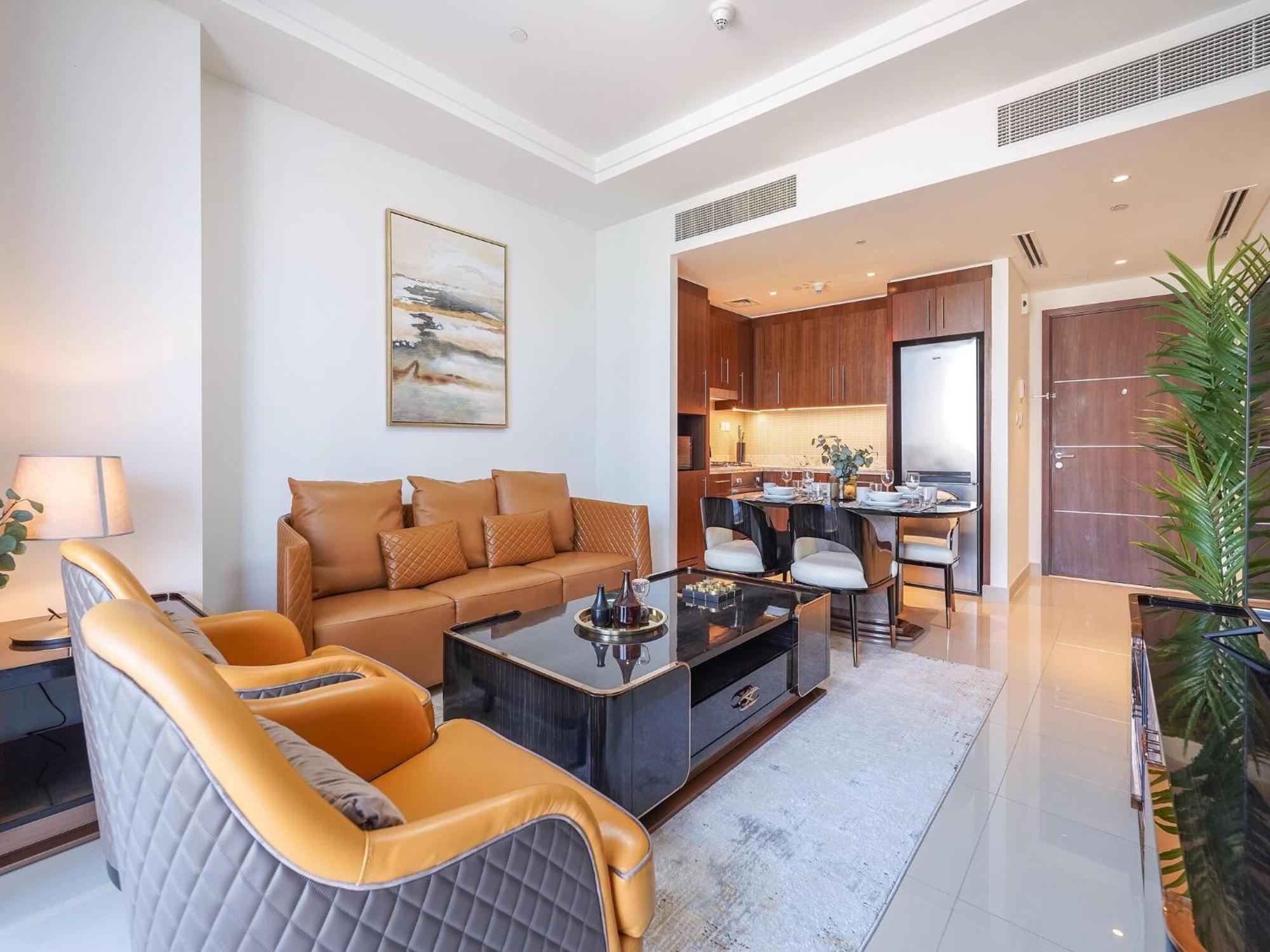 Luxurious Stylish Apartments Across Dubai Mall Burj Khalifa City Views Kültér fotó
