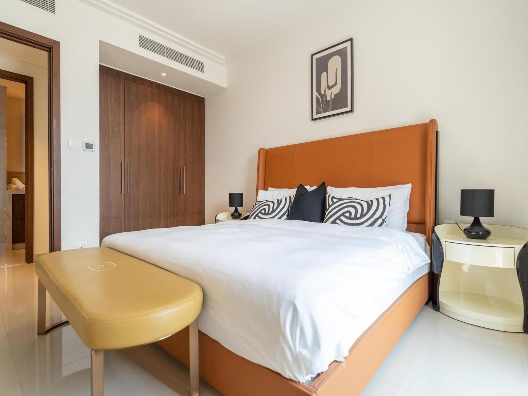 Luxurious Stylish Apartments Across Dubai Mall Burj Khalifa City Views Kültér fotó