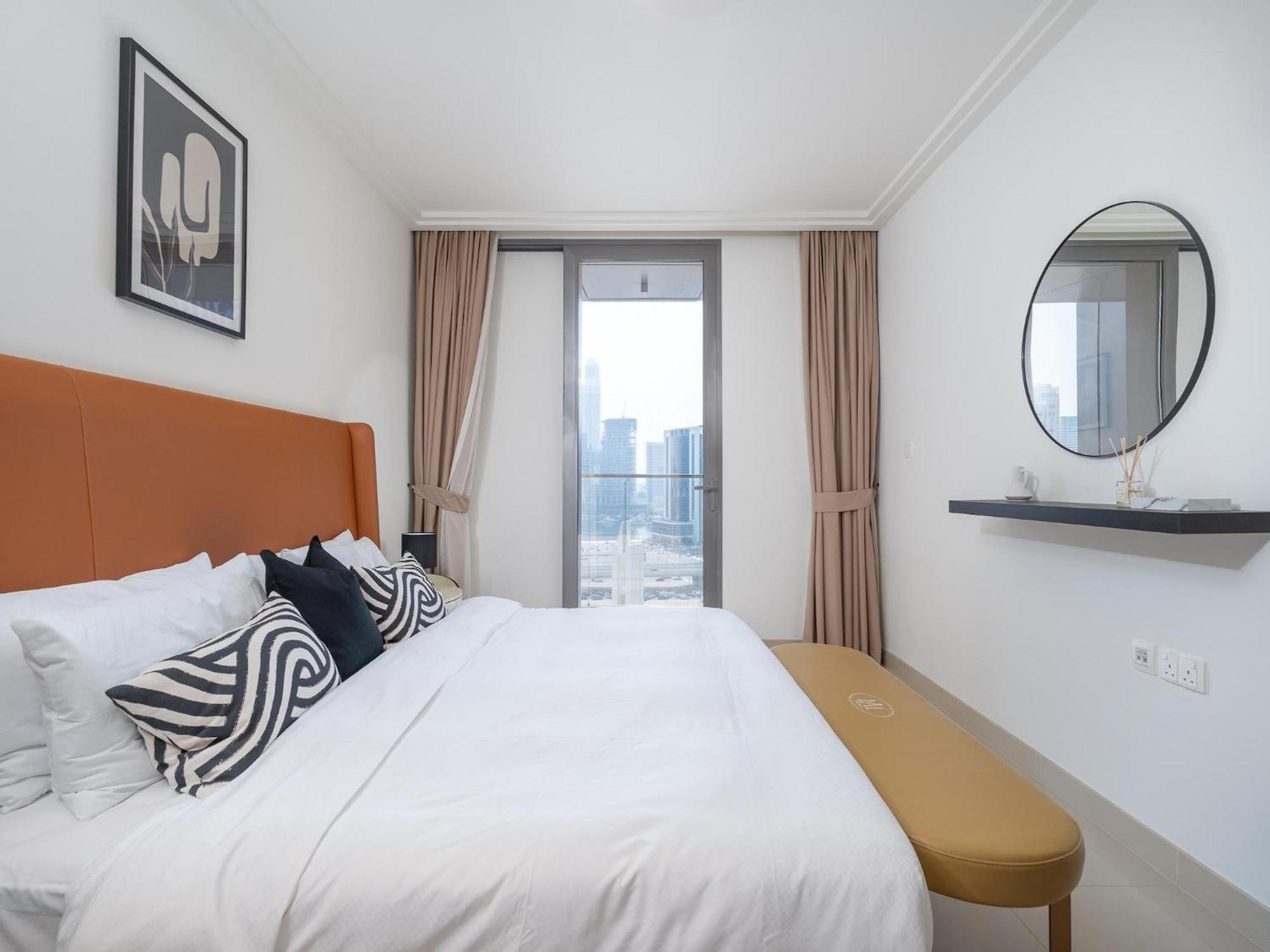 Luxurious Stylish Apartments Across Dubai Mall Burj Khalifa City Views Kültér fotó