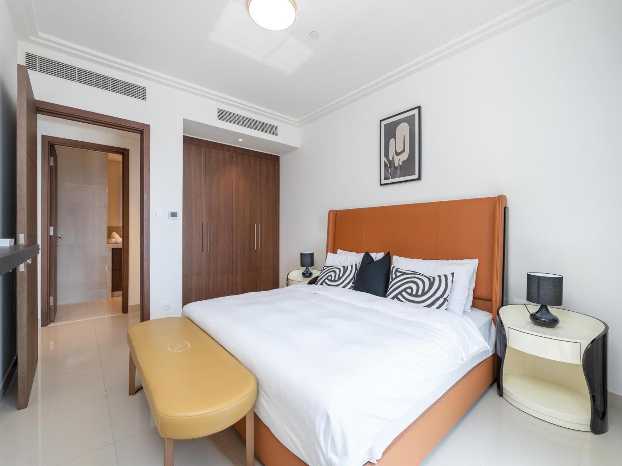 Luxurious Stylish Apartments Across Dubai Mall Burj Khalifa City Views Kültér fotó