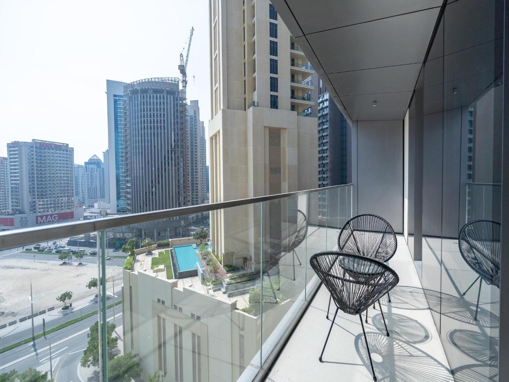 Luxurious Stylish Apartments Across Dubai Mall Burj Khalifa City Views Kültér fotó
