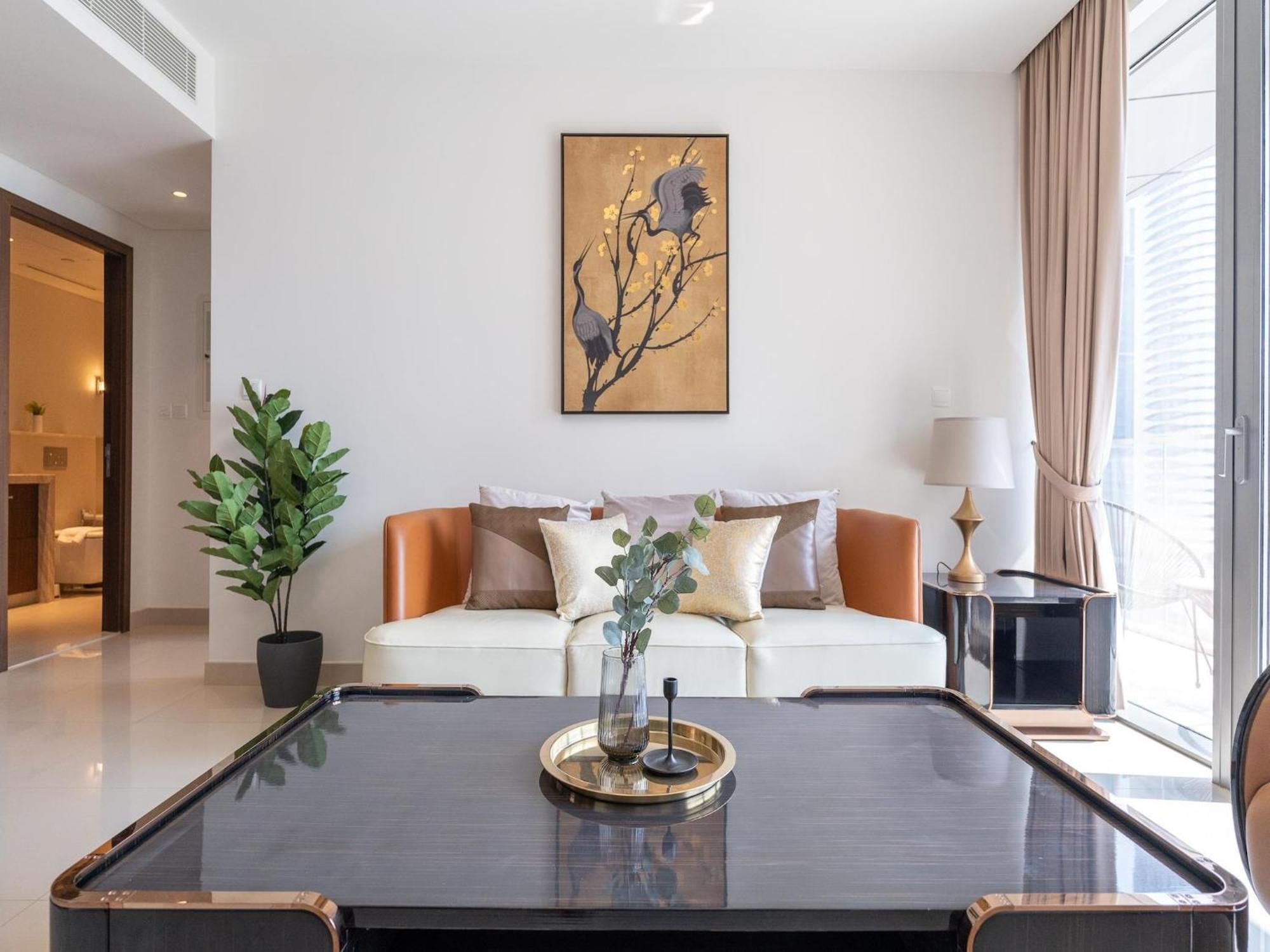 Luxurious Stylish Apartments Across Dubai Mall Burj Khalifa City Views Kültér fotó