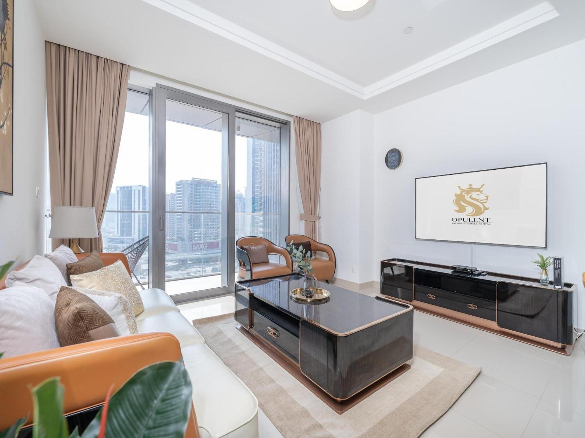 Luxurious Stylish Apartments Across Dubai Mall Burj Khalifa City Views Kültér fotó