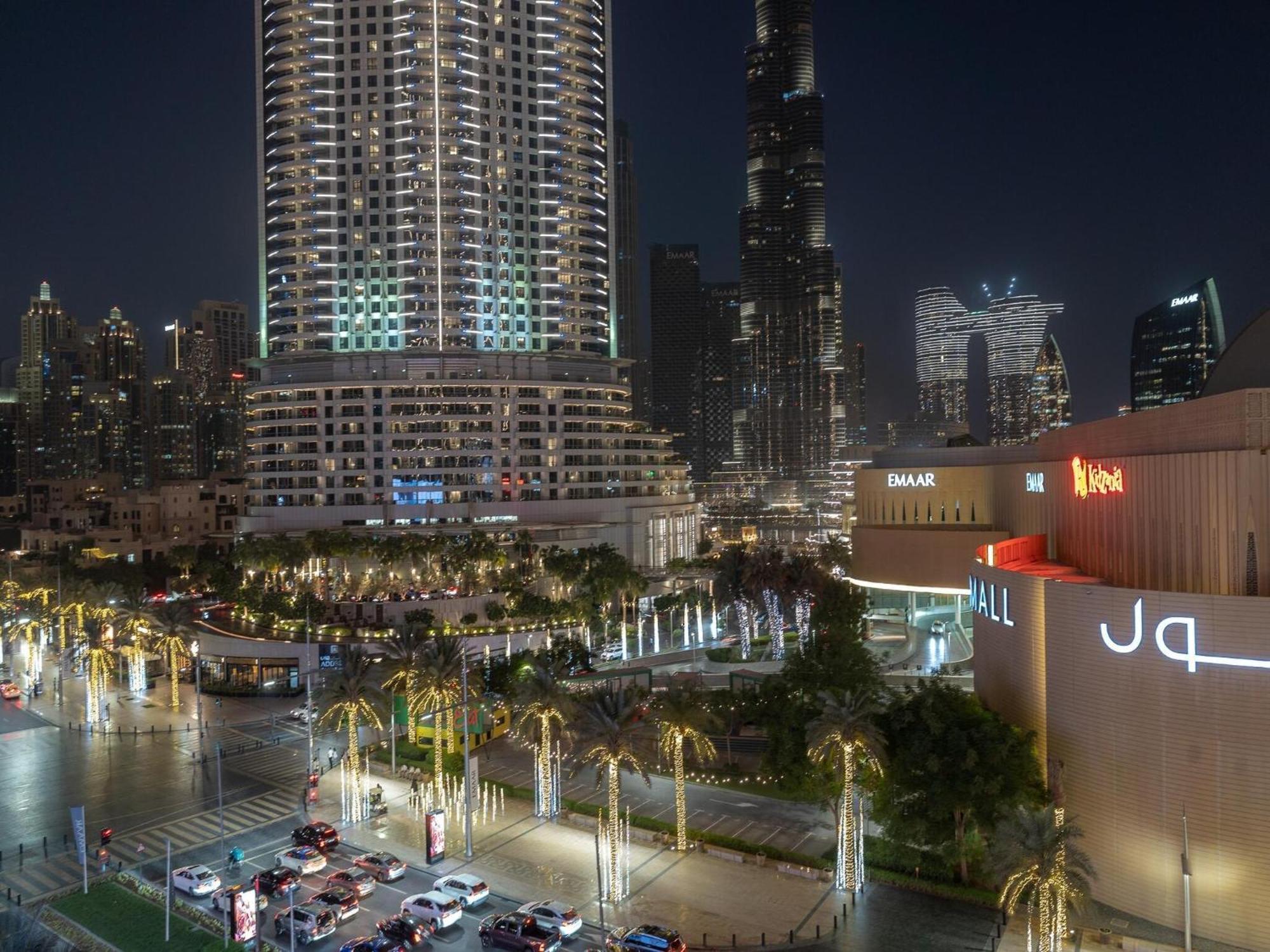 Luxurious Stylish Apartments Across Dubai Mall Burj Khalifa City Views Kültér fotó