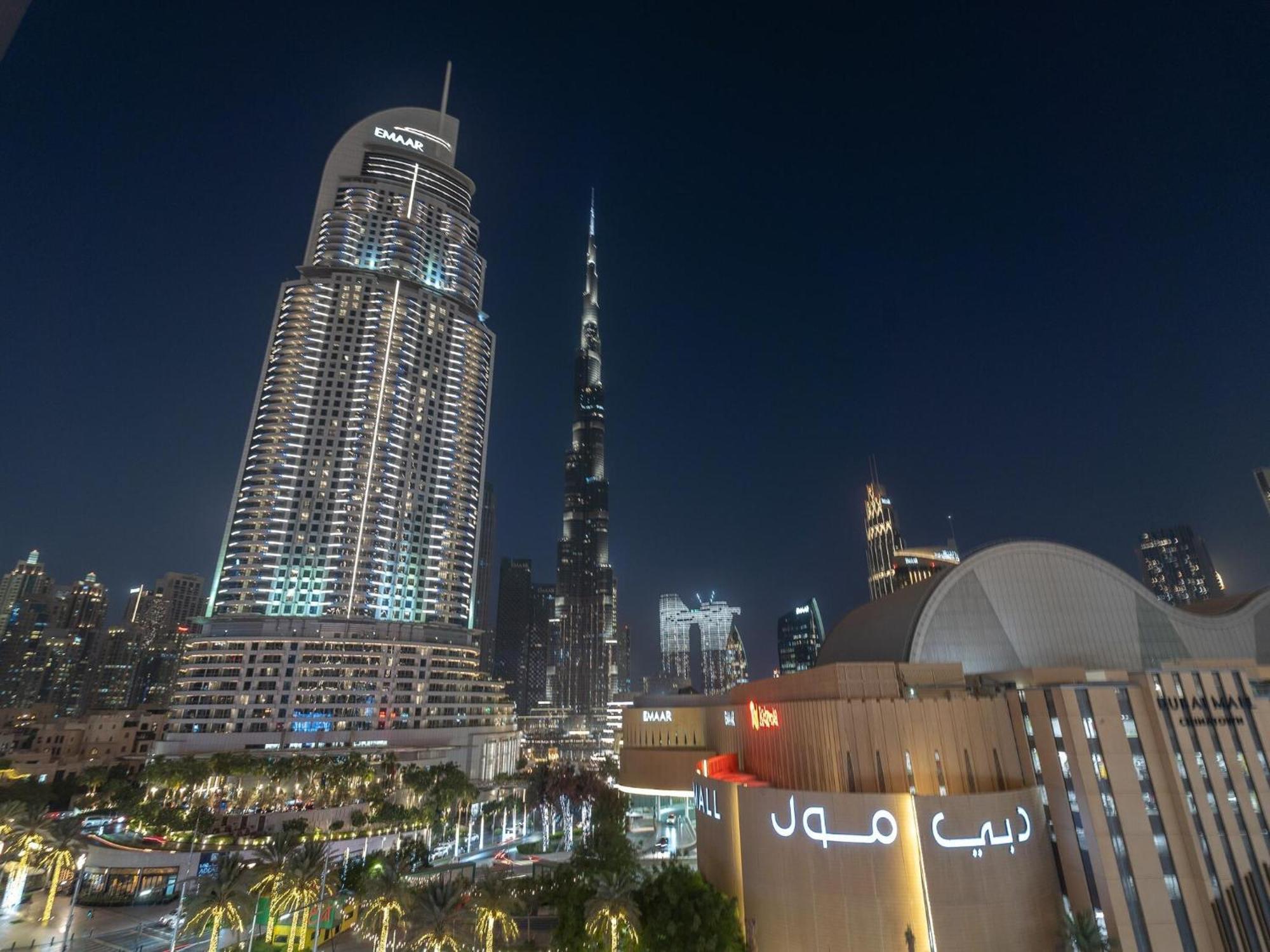 Luxurious Stylish Apartments Across Dubai Mall Burj Khalifa City Views Kültér fotó