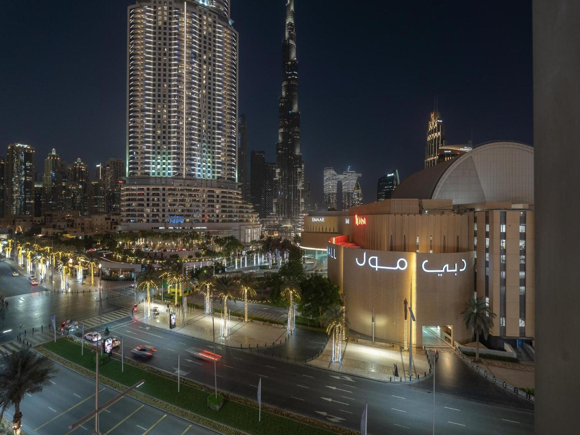 Luxurious Stylish Apartments Across Dubai Mall Burj Khalifa City Views Kültér fotó