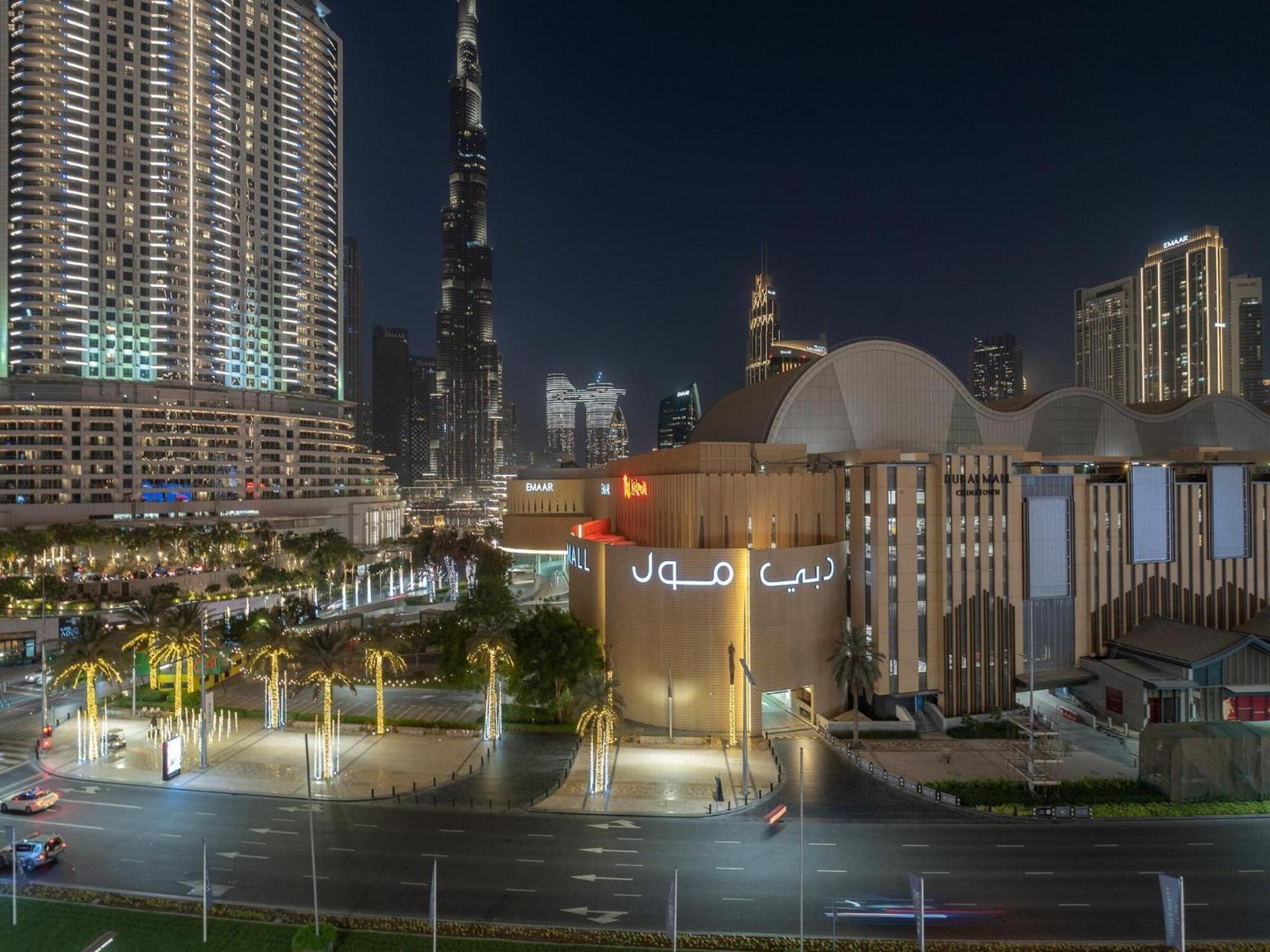 Luxurious Stylish Apartments Across Dubai Mall Burj Khalifa City Views Kültér fotó