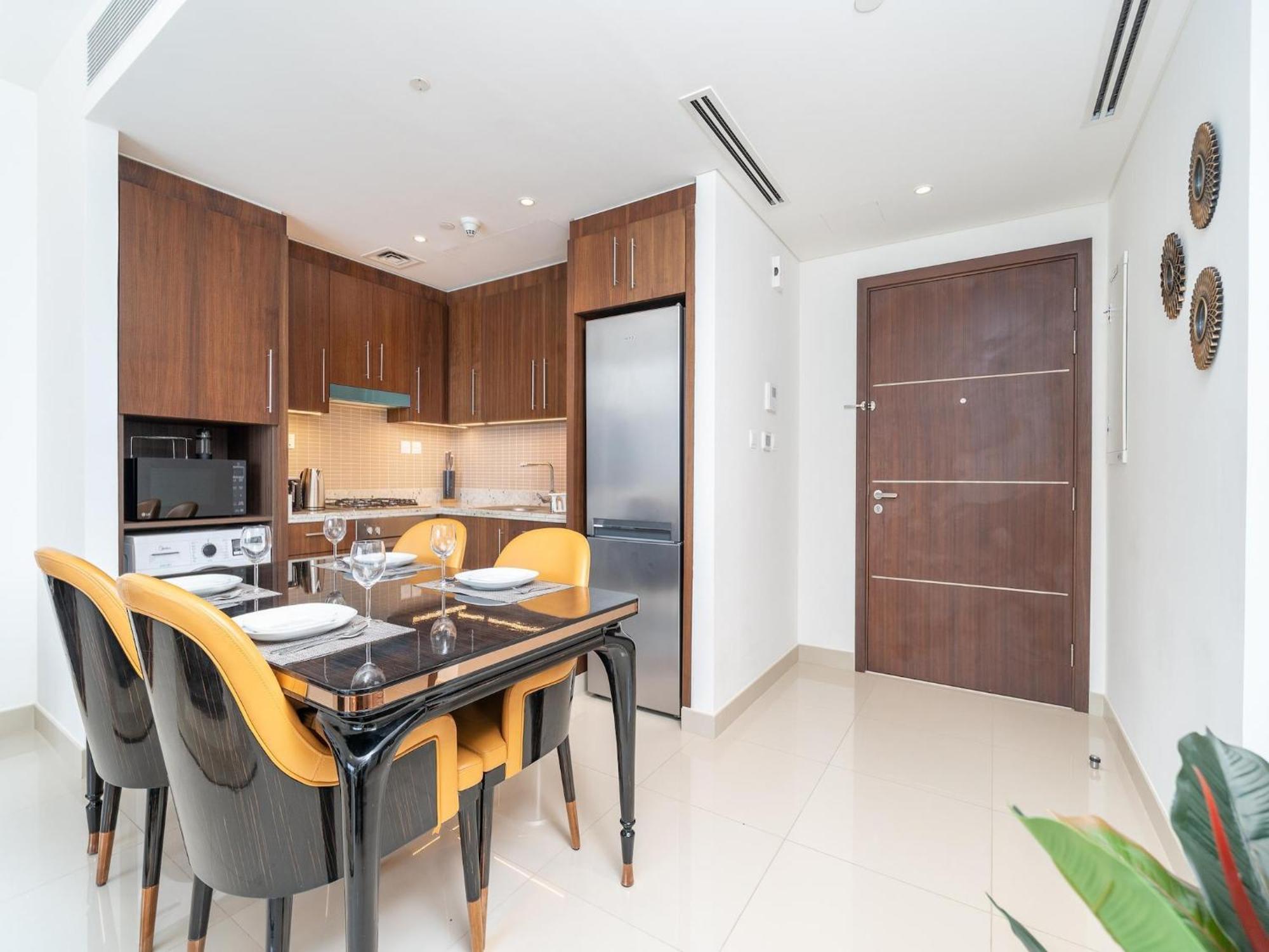 Luxurious Stylish Apartments Across Dubai Mall Burj Khalifa City Views Kültér fotó