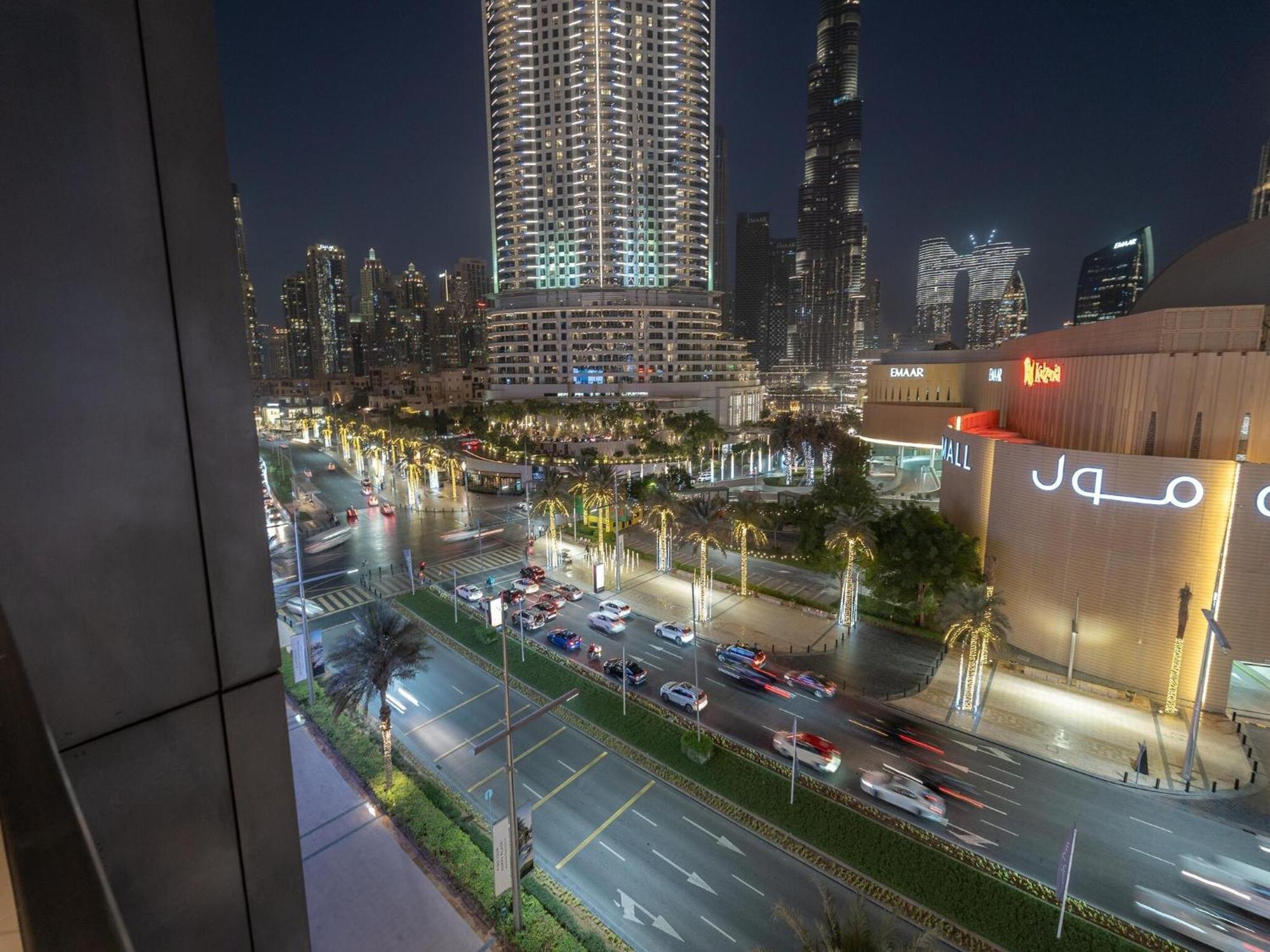Luxurious Stylish Apartments Across Dubai Mall Burj Khalifa City Views Kültér fotó